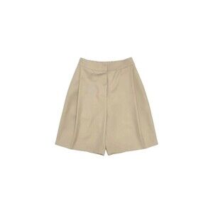 Amomento Tailored Neutrals Shorts With Elastic Waistband - NWT